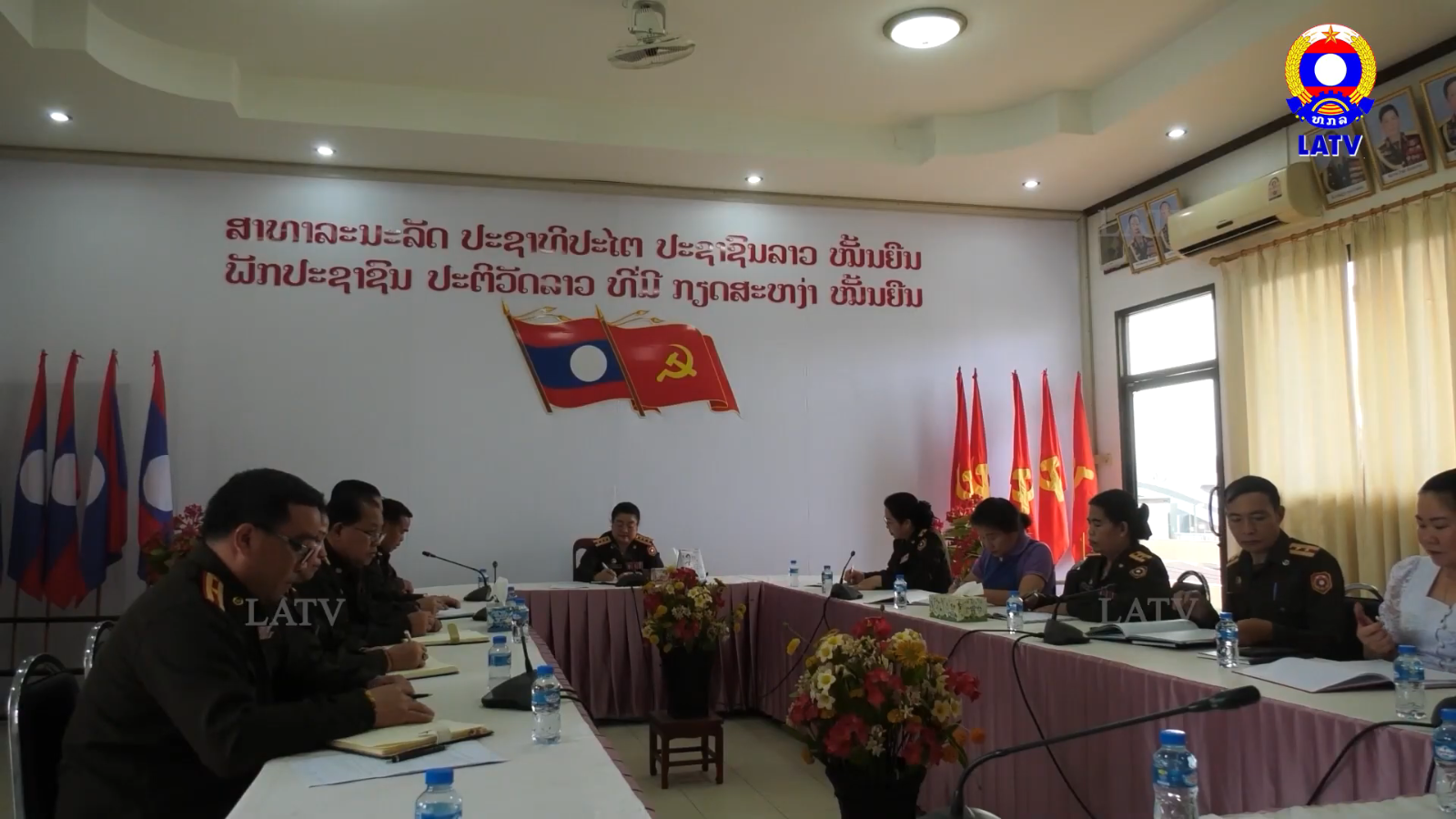 ບົດ: ຂະແໜງສະຫະພັນແມ່ຍິງໂຮງງານຕັດຫຍິບເລກ 1 ກອງທັບ.